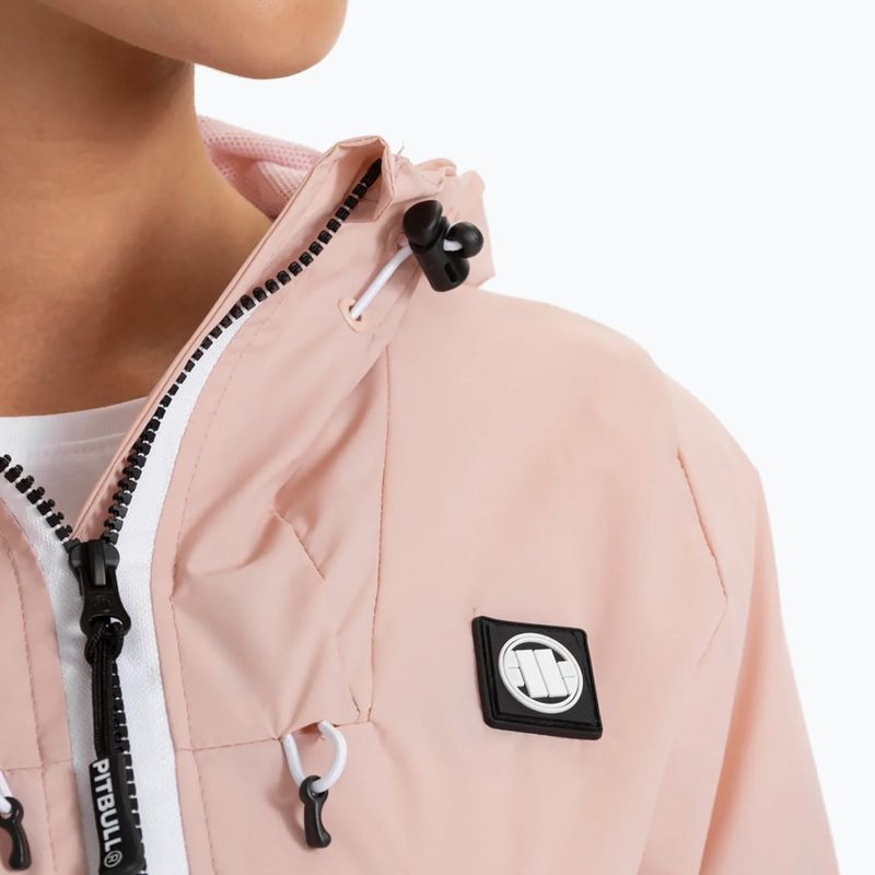 Pitbull West Coast giacca da donna Aaricia con cappuccio in nylon rosa 6