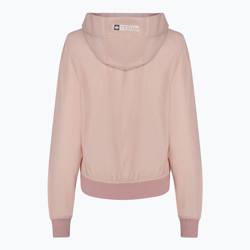 Pitbull West Coast giacca da donna Aaricia con cappuccio in nylon rosa 8
