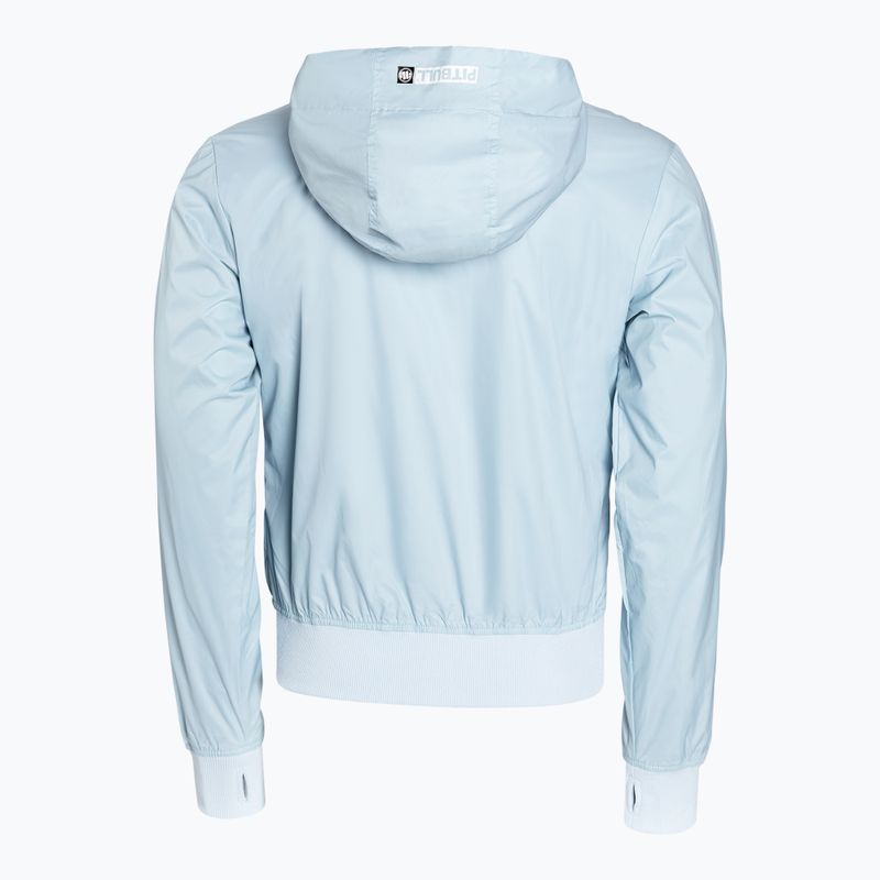 Pitbull West Coast giacca da donna Aaricia con cappuccio in nylon blu 2