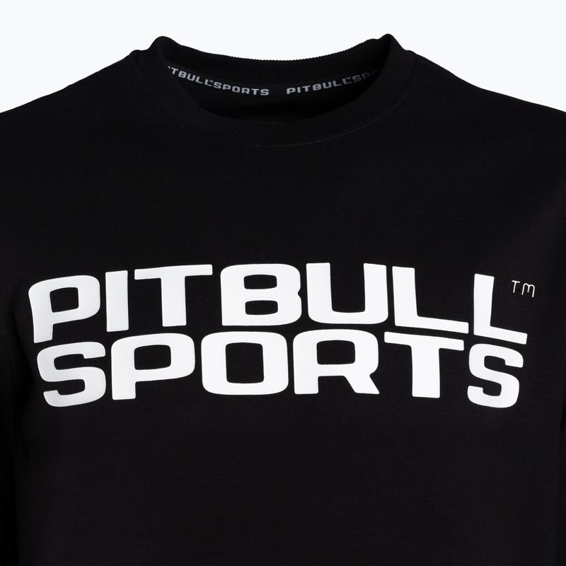 Felpa uomo Pitbull West Coast girocollo Fern nero 3