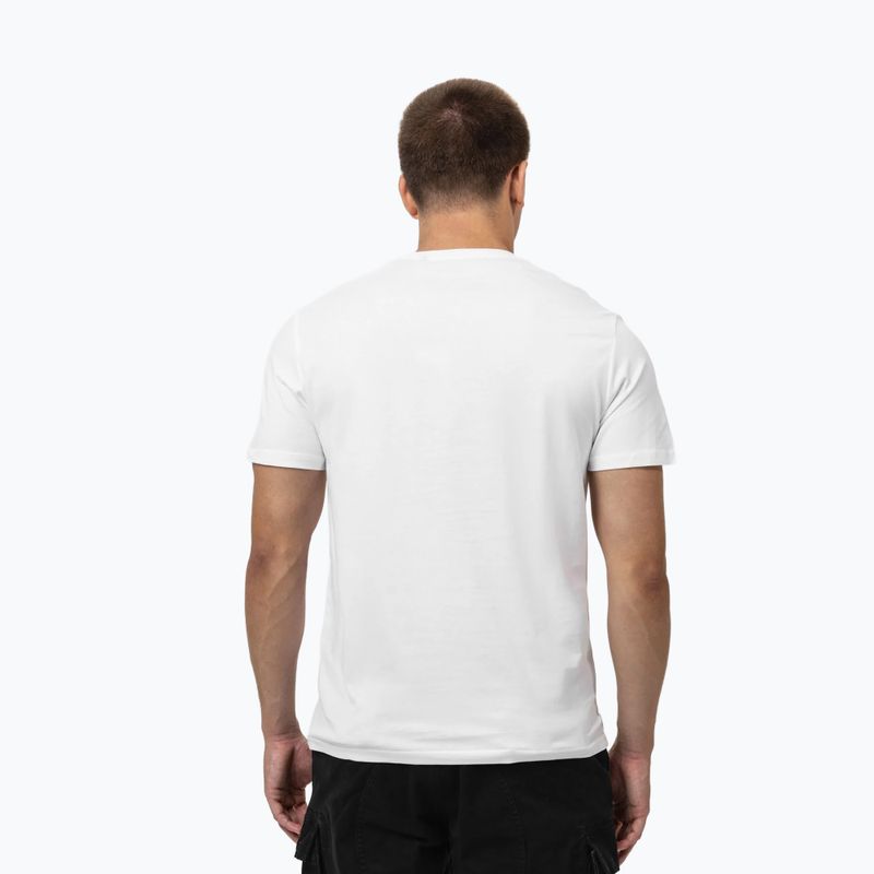 Maglietta Pitbull No Logo da uomo, bianco 3
