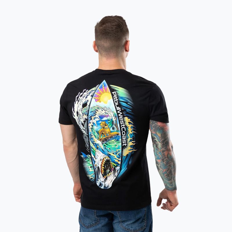 Maglietta Pitbull Camino uomo nero 2