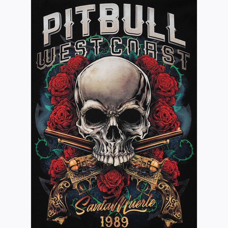 Maglietta Pitbull Santa Muerte uomo nero 7