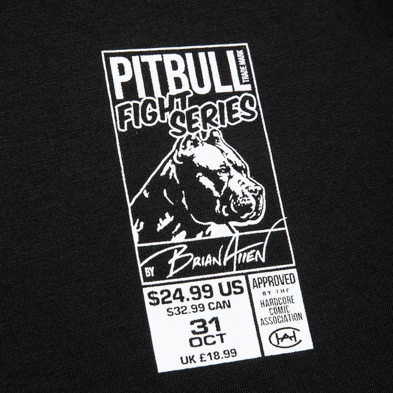 Maglietta Pitbull West Coast Master Of BJJ da uomo, nero 3