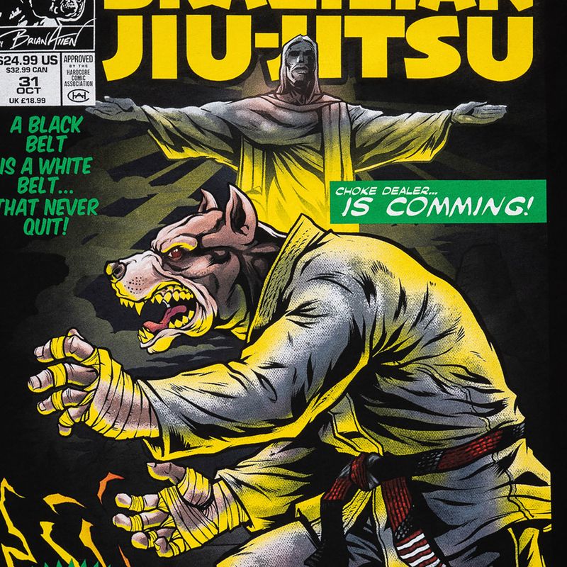 Maglietta Pitbull West Coast Master Of BJJ da uomo, nero 4