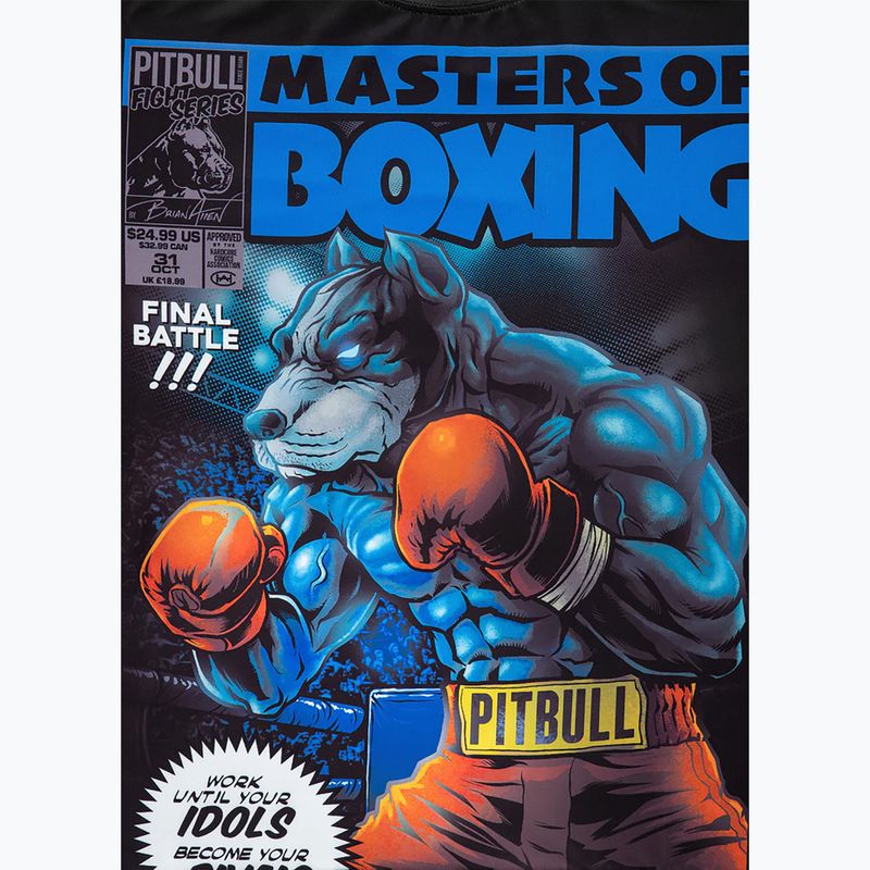 Maglietta Pitbull Master Of Boxing uomo nero 5