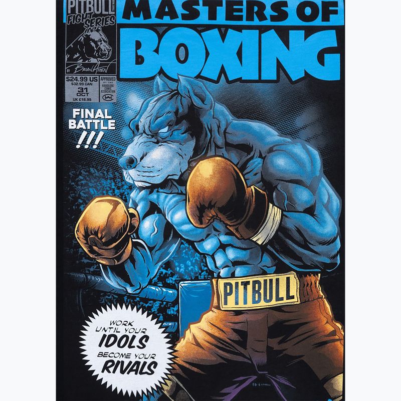 Maglietta Pitbull Master Of Boxing uomo nero 8