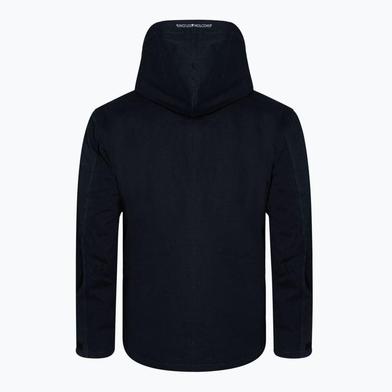 Pitbull West Coast Hooded Parka Tops giacca invernale da uomo dark navy 2