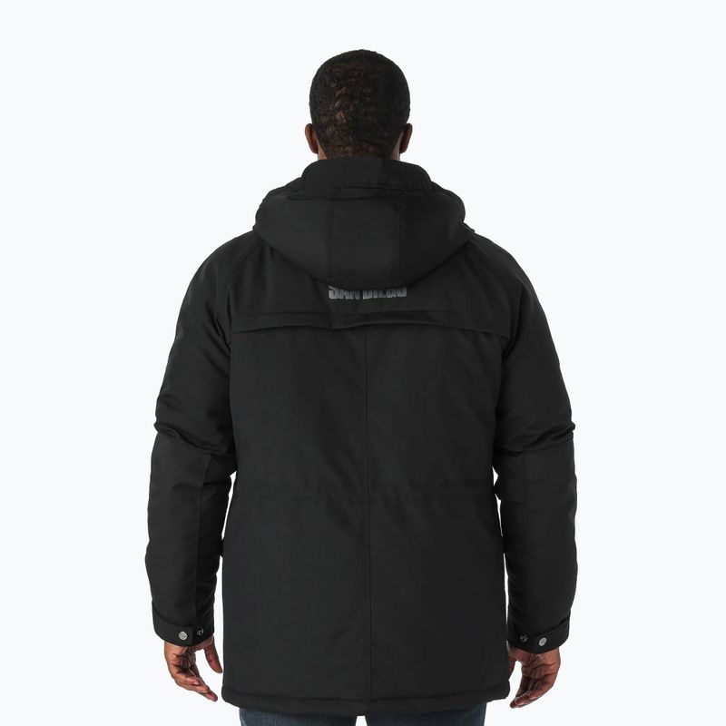 Giacca invernale da uomo Pitbull West Coast Gunner Hooded Parka nero 3