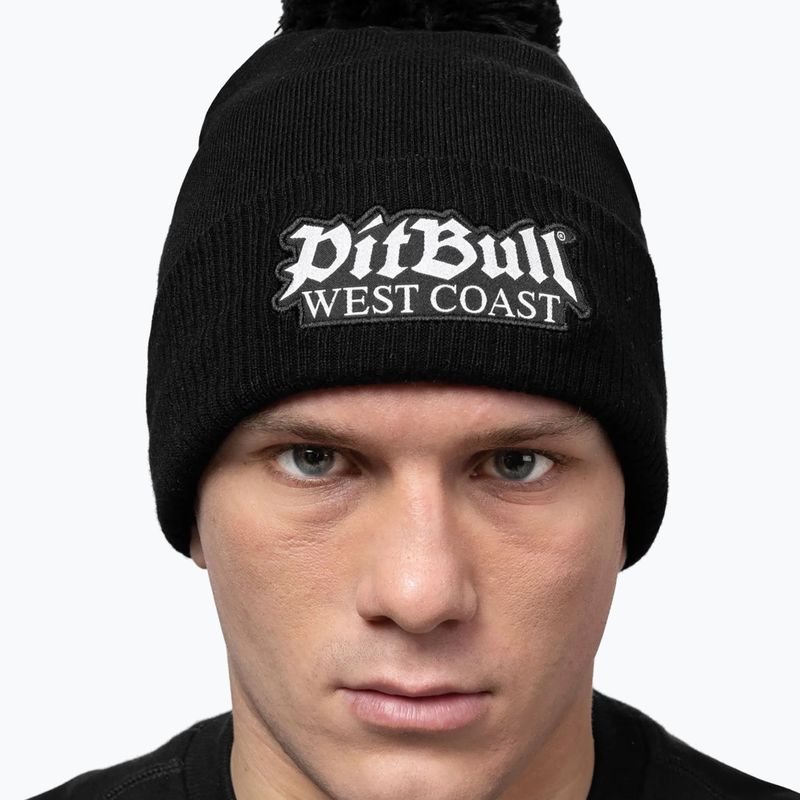 Berretto invernale Pitbull Beanie Bubble One Tone Old Logo black 3