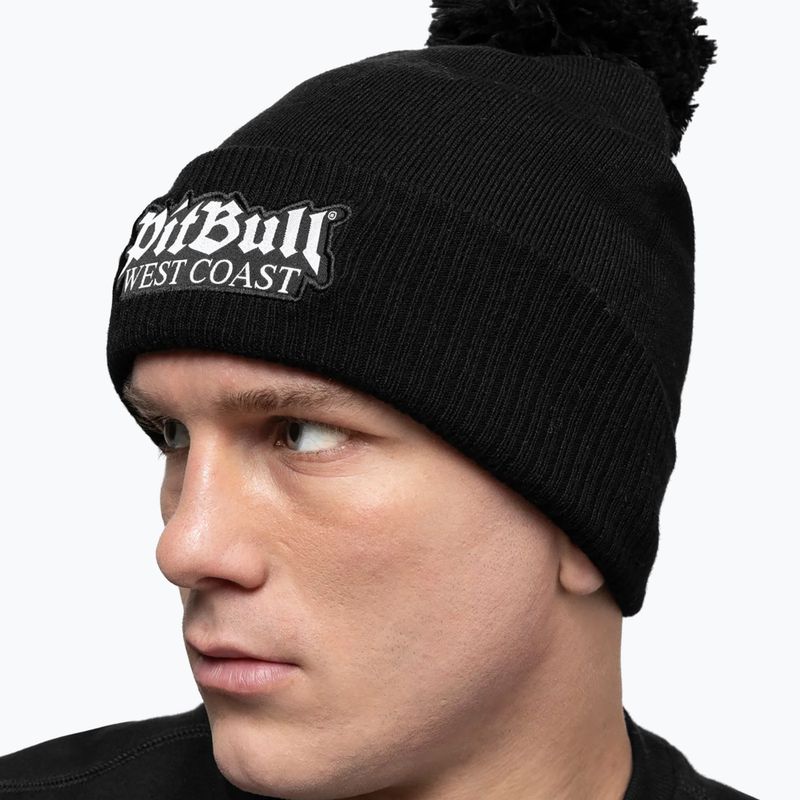 Berretto invernale Pitbull Beanie Bubble One Tone Old Logo black 4