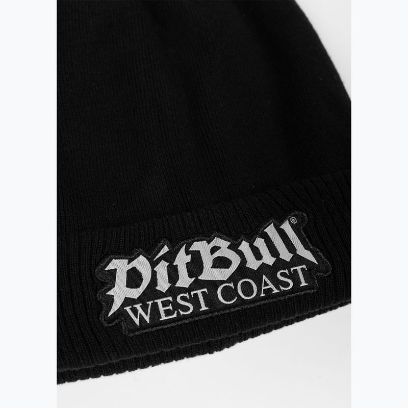 Berretto invernale Pitbull Beanie One Tone Old Logo black 2