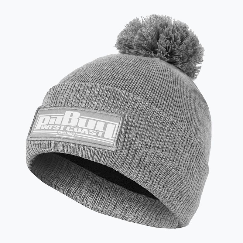 Berretto invernale da uomo Pitbull Beanie Bubble One Tone Boxing grigio