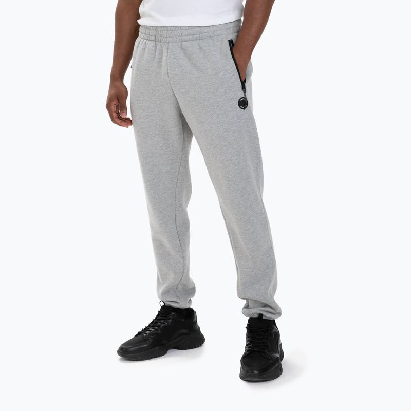 Pantaloni da corsa Pitbull West Coast da uomo Grigio atletico/melange