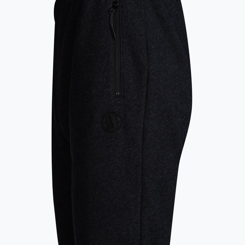 Pantaloni da allenamento Pitbull West Coast da uomo Athletic charcoal melange 3