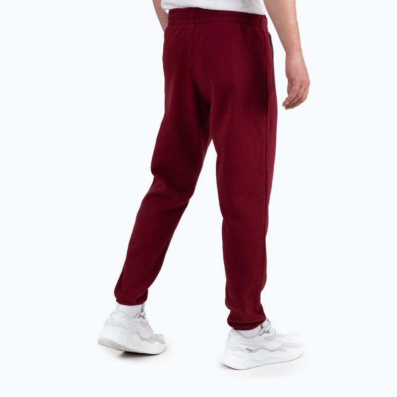 Pantaloni da allenamento Pitbull West Coast uomo Athletic bordeaux 2