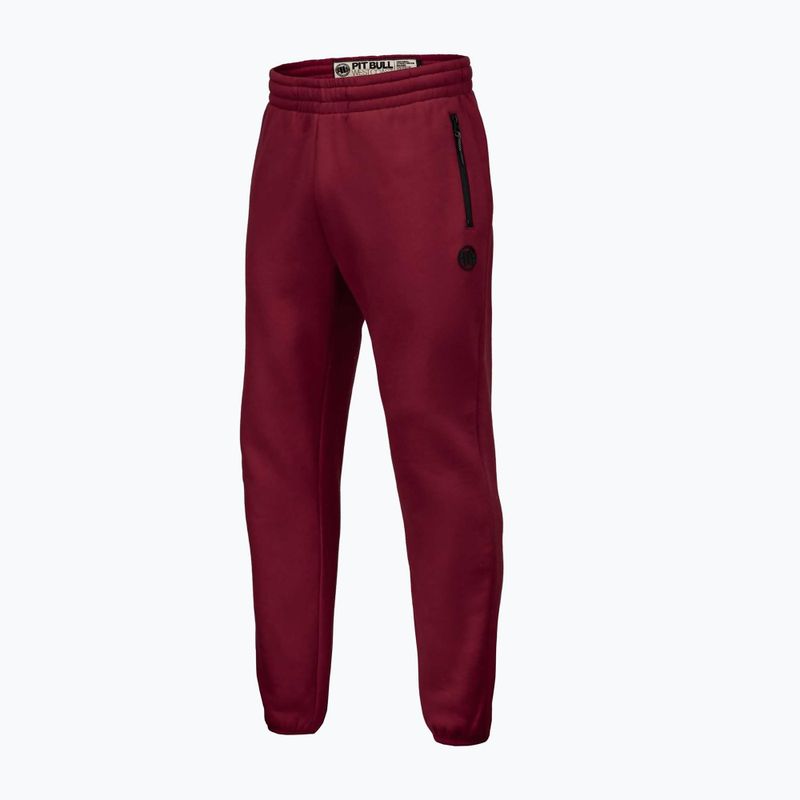Pantaloni da allenamento Pitbull West Coast uomo Athletic bordeaux 5