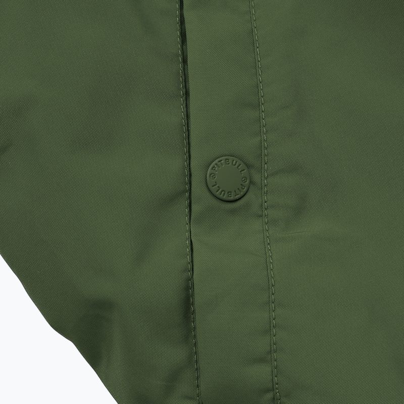 Giacca Pitbull West Coast Nimitz da uomo con cappuccio in oliva 7