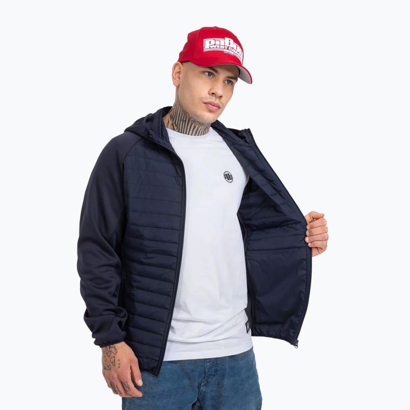 Pitbull West Coast Dillard Uomo Giacca con cappuccio blu scuro 3
