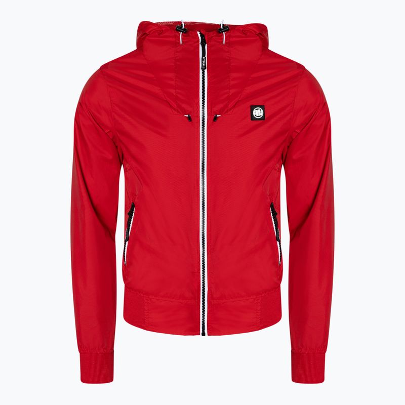 Pitbull West Coast giacca da donna Aaricia con cappuccio in nylon rosso