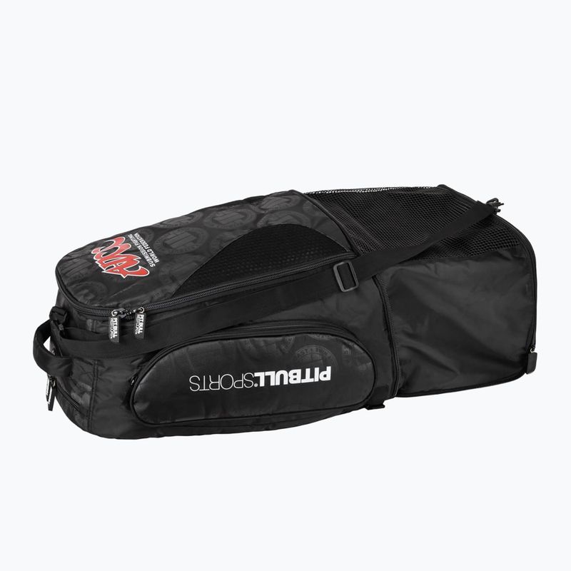 Pitbull West Coast Adcc 2021 Convertibile 60/109 l Zaino da allenamento nero 7
