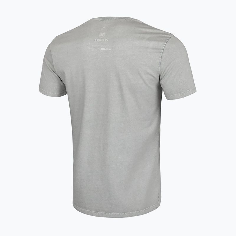 Maglietta Pitbull West Coast Uomo Logo Small Denim Washed 190 grigio/melange 2