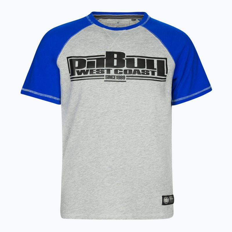 Maglietta Pitbull West Coast uomo Boxe 210 blu royal
