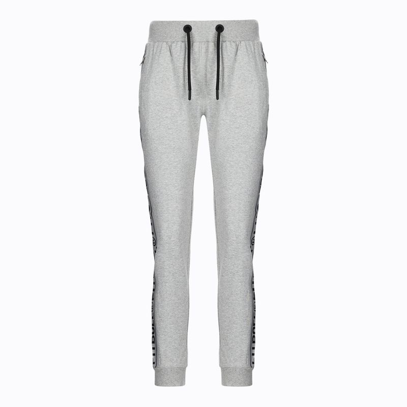 Pantaloni da jogging Pitbull West Coast Donna F.T. 21 Logo Piccolo grigio/melange