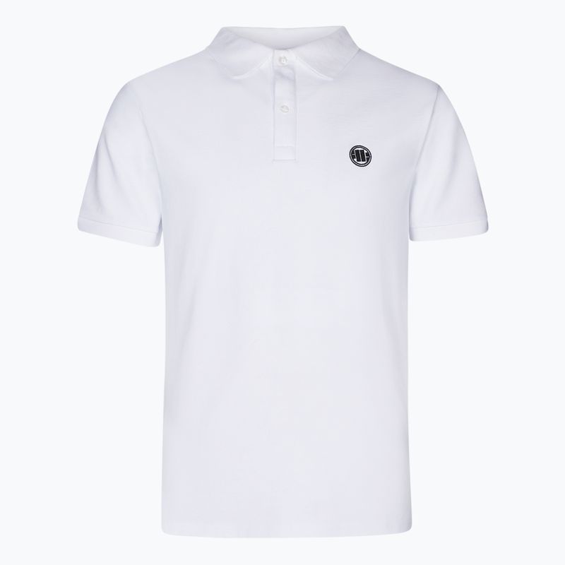Polo Pitbull West Coast Uomo Bianco regolare