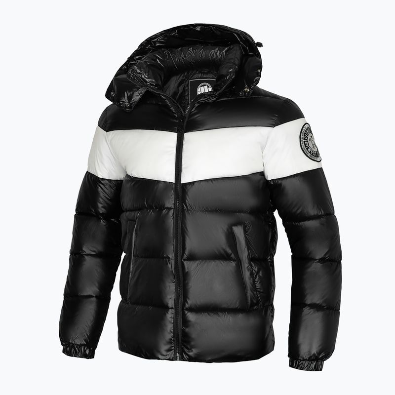 Piumino da uomo Pitbull West Coast Cosmo bianco/nero 3