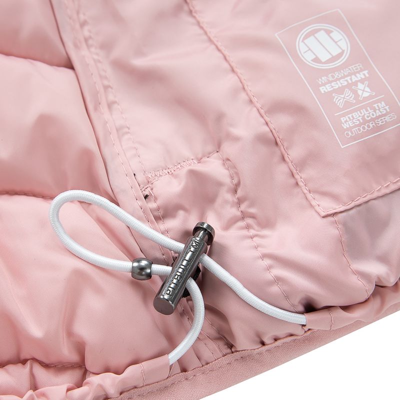 Piumino Pitbull West Coast donna Seacoast rosa cipria 9