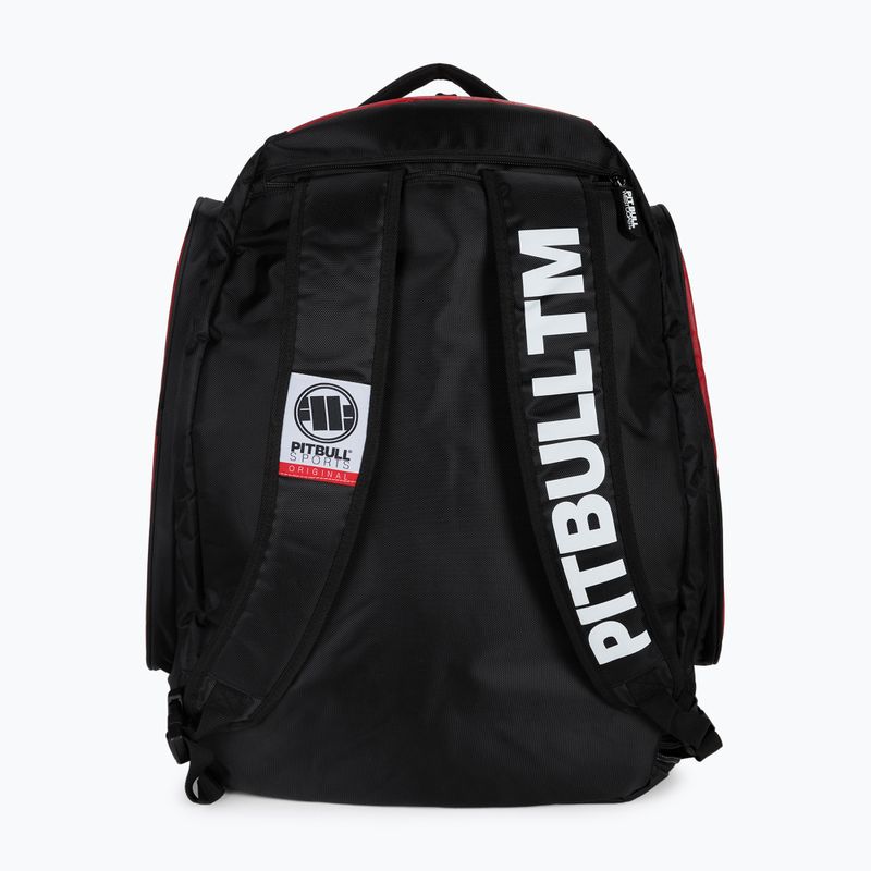 Zaino Pitbull West Coast Big Convertible Logo 60-109 l rosso 3