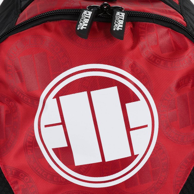Zaino Pitbull West Coast Big Convertible Logo 60-109 l rosso 4