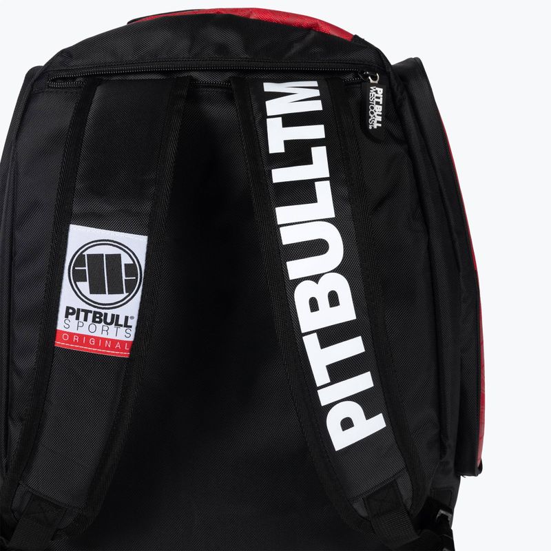 Zaino medio convertibile Pitbull West Coast Logo da uomo 49-65 l rosso 6