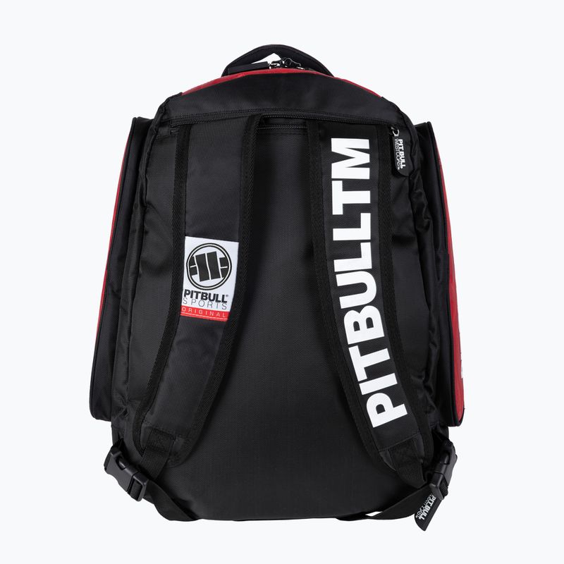 Zaino medio convertibile Pitbull West Coast Logo da uomo 49-65 l rosso 9