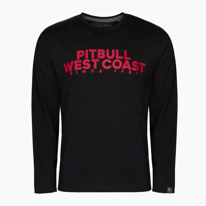 Pitbull West Coast manica lunga uomo Since 89 nero