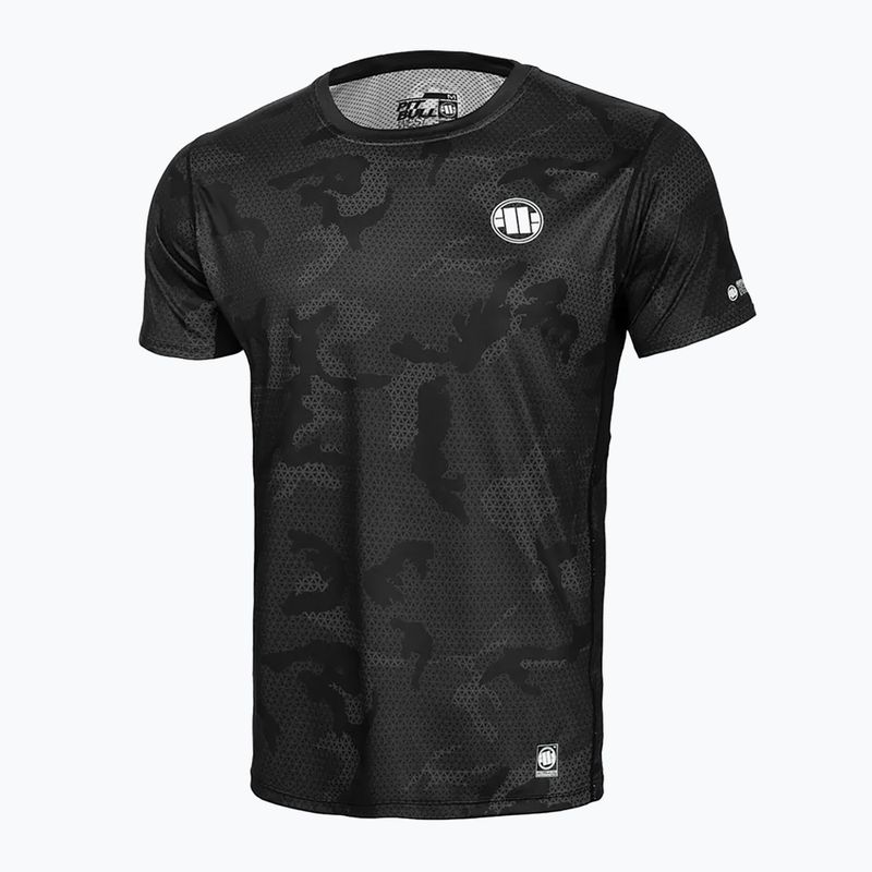 Pitbull West Coast Performance Mesh Net Camo All Black Camo mimetica nera da uomo