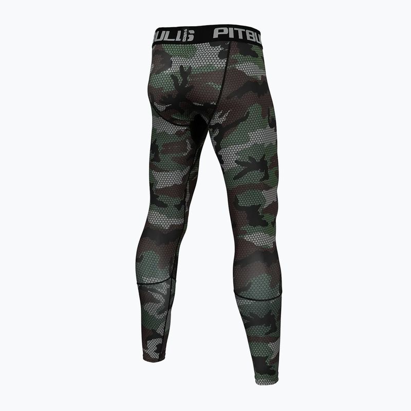 Leggings uomo Pitbull West Coast Net Camo woodland camo 2