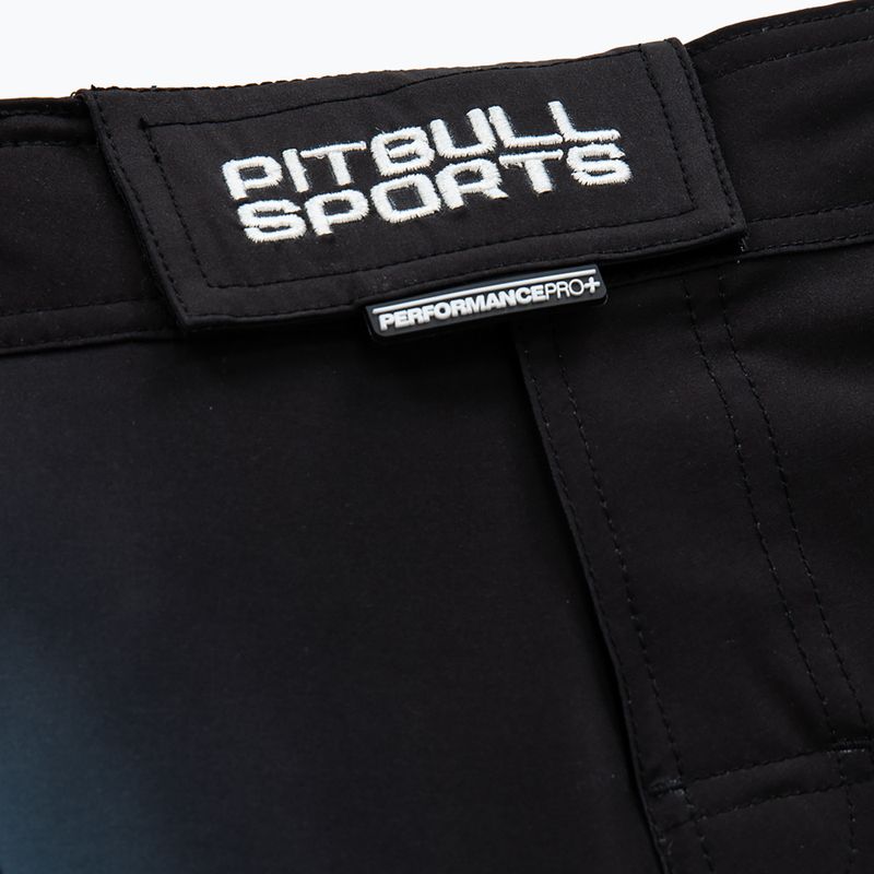 Pitbull West Coast pantaloncini da uomo Grappling Master Of Boxing nero 11