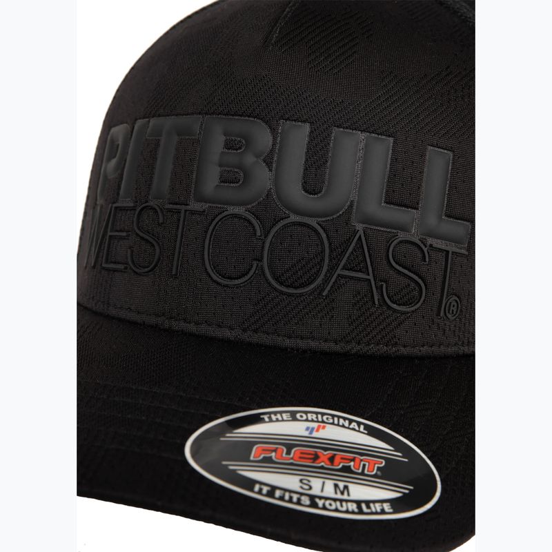 Cappello completo Pitbull West Coast Uomo Jaquard Camo Tnt Hybrid nero 3