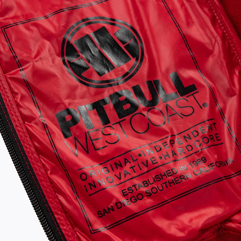 Giacca Pitbull West Coast da uomo Shadow red 10