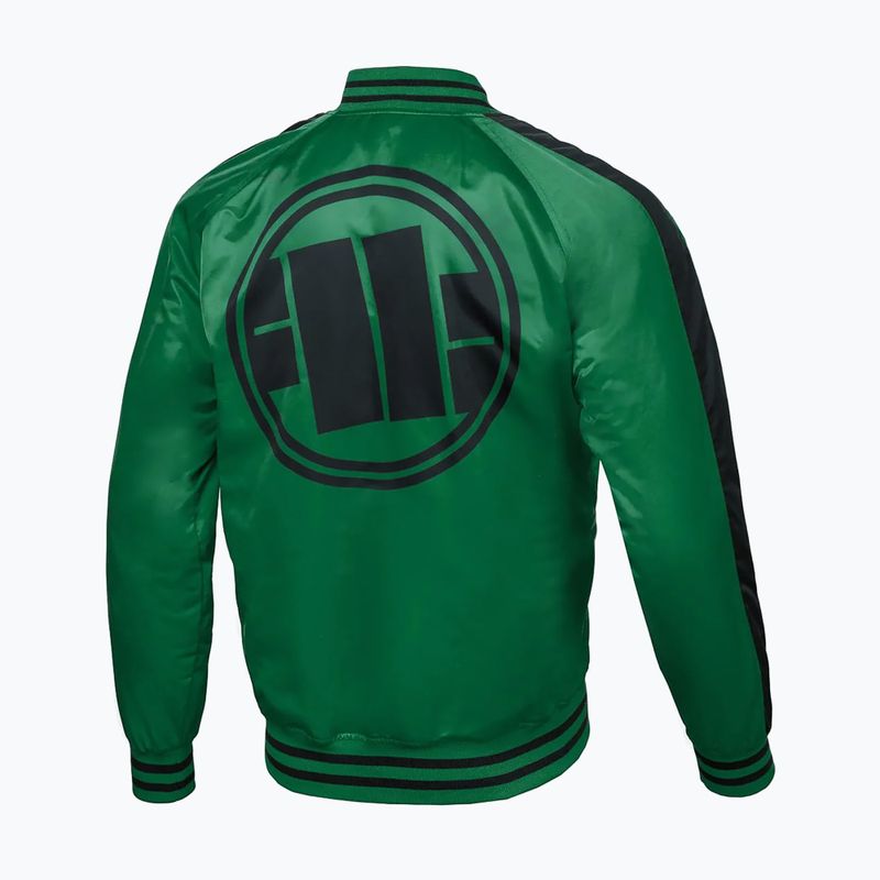 Giacca Pitbull West Coast da uomo Broadway Big Logo verde 2
