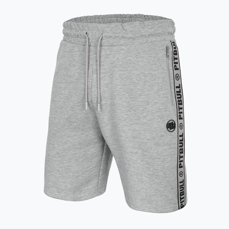 Pantaloncini da uomo Pitbull West Coast Meridian grigio/melange