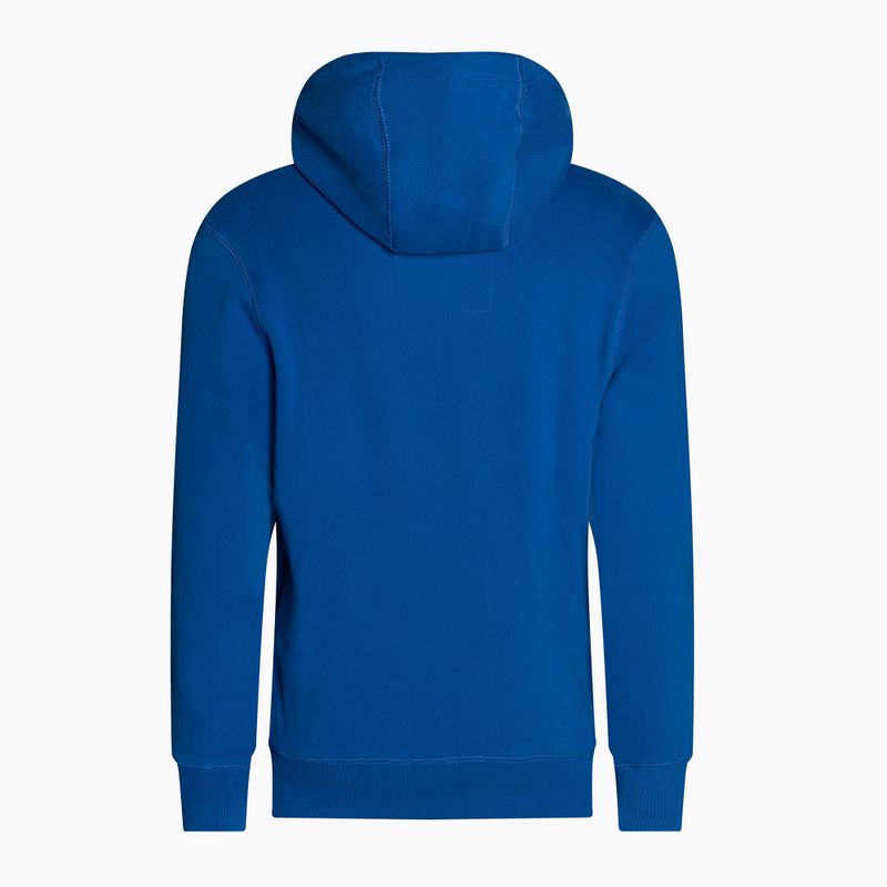 Felpa da uomo Pitbull West Coast con logo piccolo e cappuccio blu reale 2