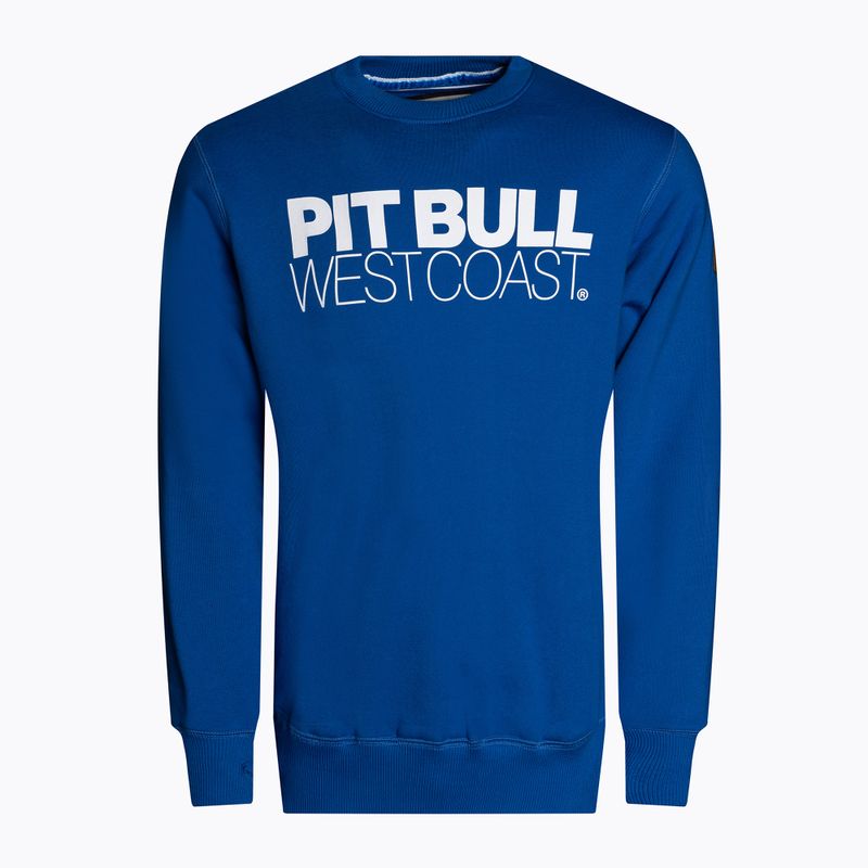 Felpa uomo Pitbull West Coast Crewneck TNT blu royal