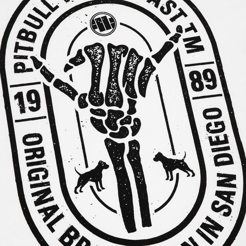 Maglietta Pitbull West Coast da uomo Keep Rolling 22 bianco 3
