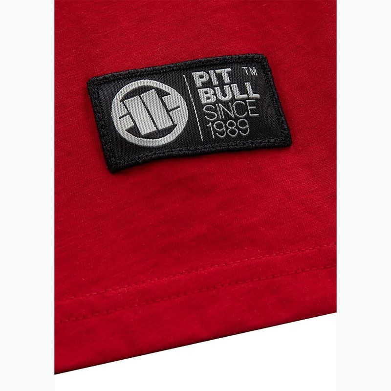 Maglietta da uomo Pitbull San Diego Dog, rosso 8