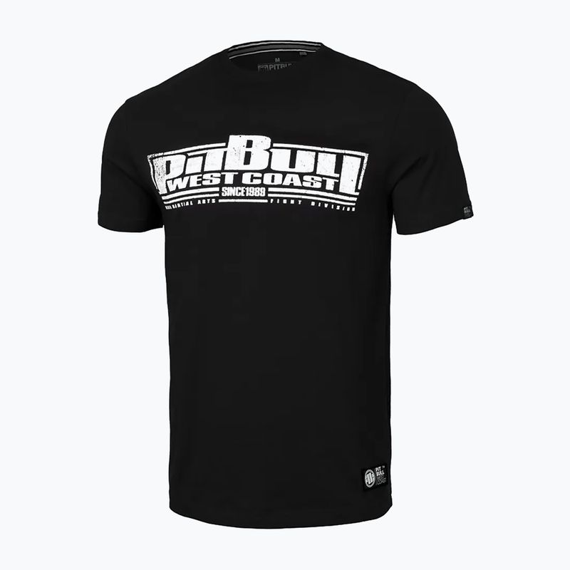 Maglietta Pitbull West Coast Brazilian Jiu Jitsu uomo nero