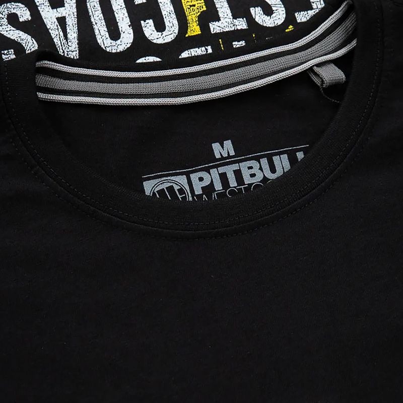 Maglietta Pitbull West Coast Brazilian Jiu Jitsu uomo nero 4