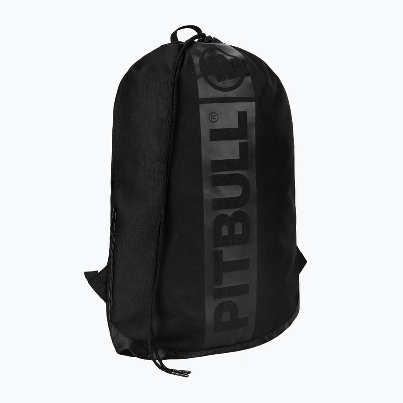 Borsa Pitbull West Coast Hilltop 17 l con stampa nero/nero